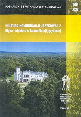 etyka i etykieta w komunikacji językowej